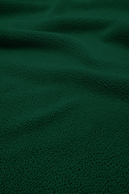 Crinkle Cut Square Neck One Piece FOREST GREEN